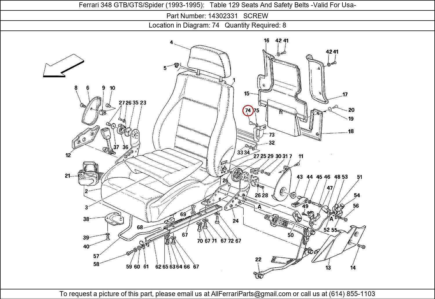 Ferrari Part 14302331