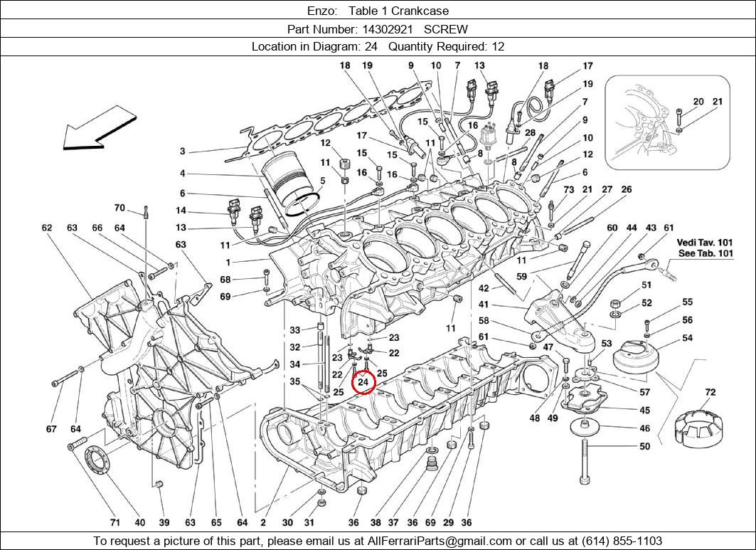 Ferrari Part 14302921