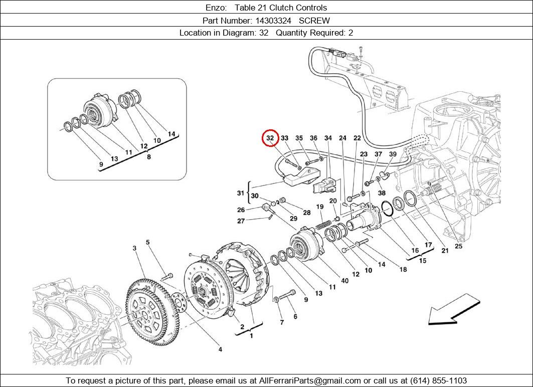 Ferrari Part 14303324