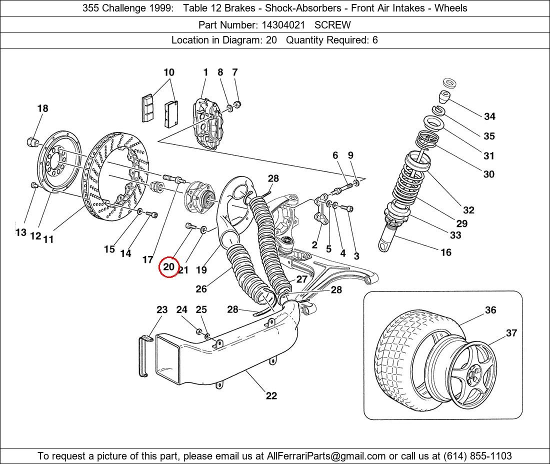 Ferrari Part 14304021