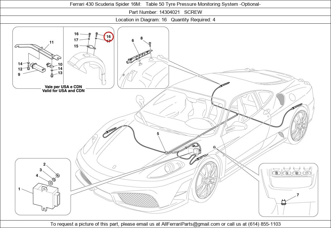 Ferrari Part 14304021