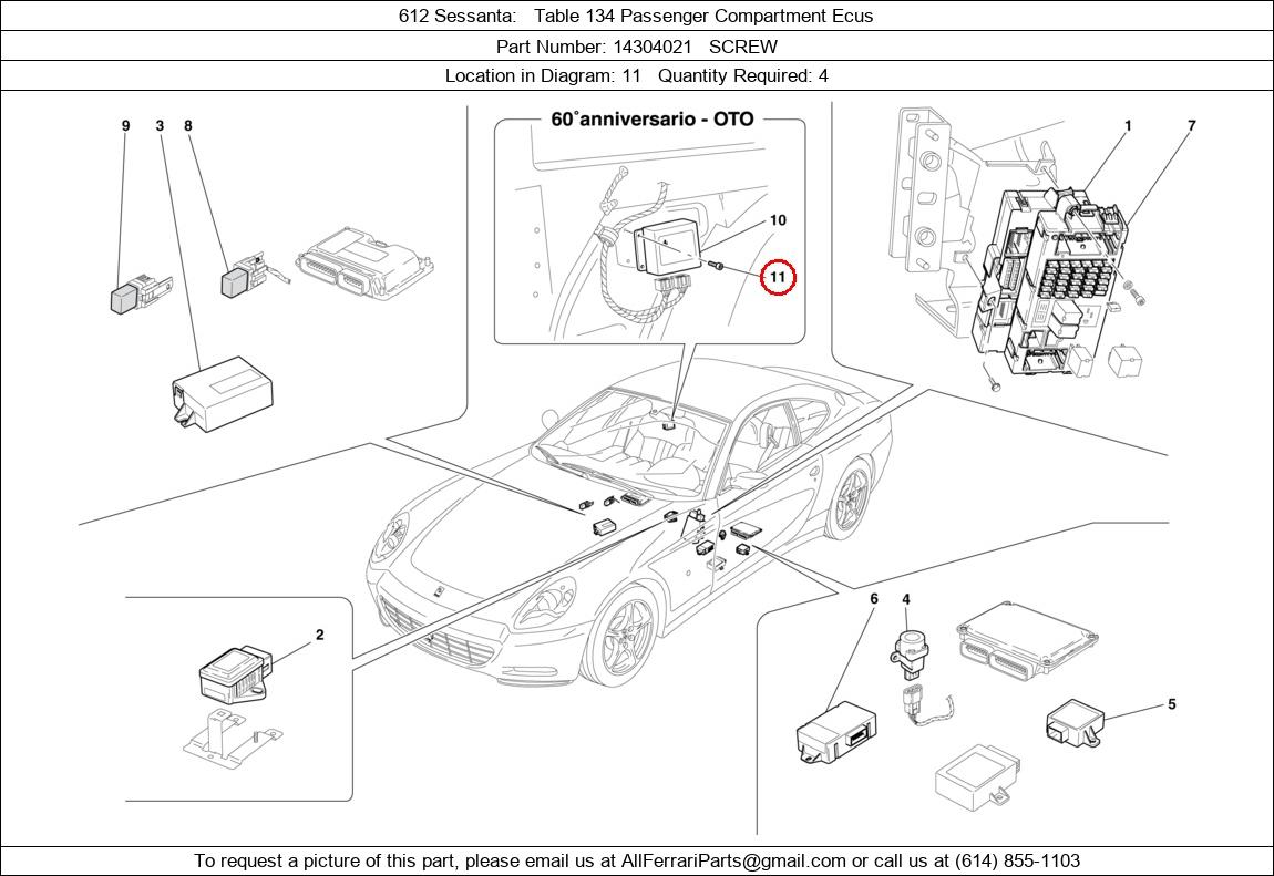 Ferrari Part 14304021
