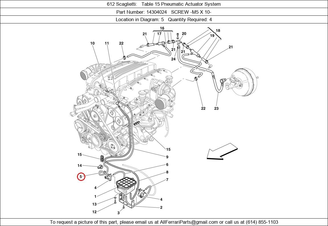 Ferrari Part 14304024