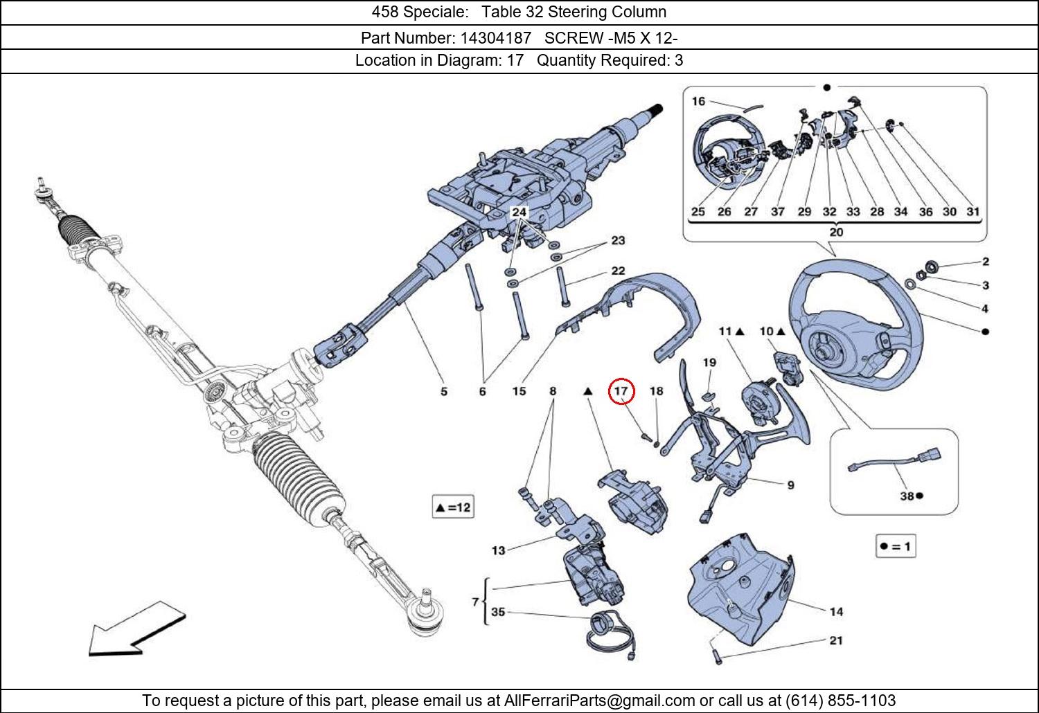 Ferrari Part 14304187