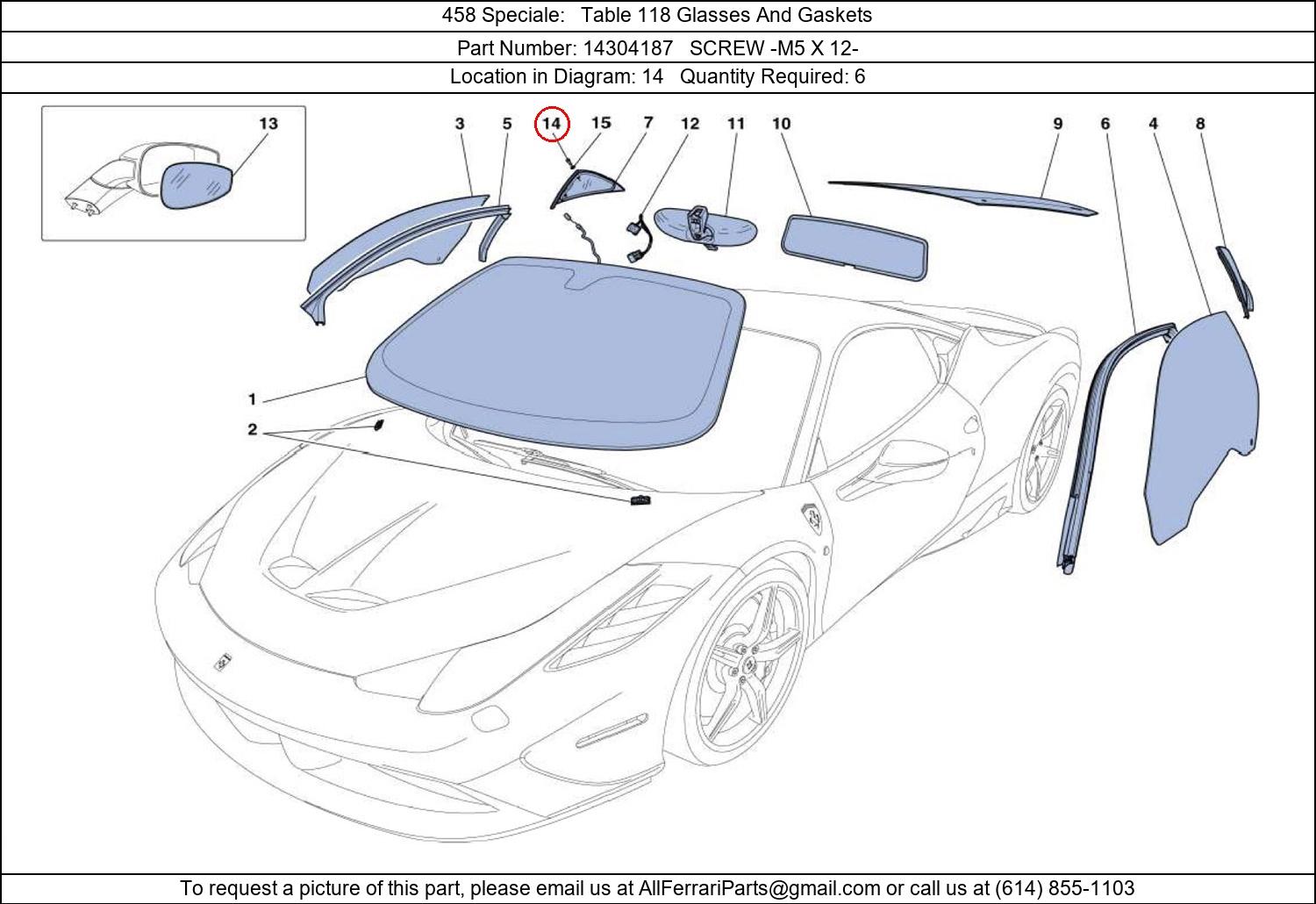 Ferrari Part 14304187