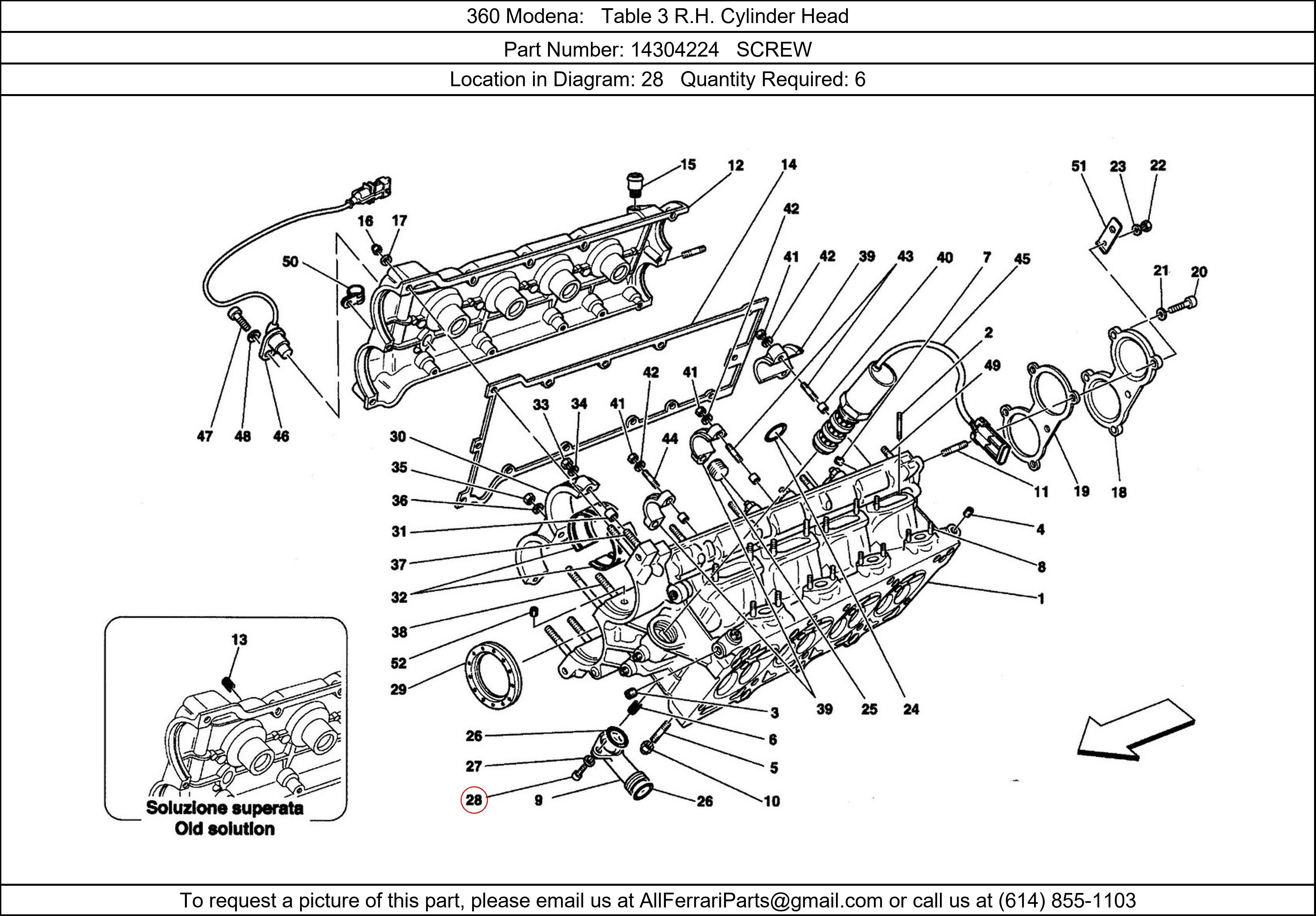 Ferrari Part 14304224