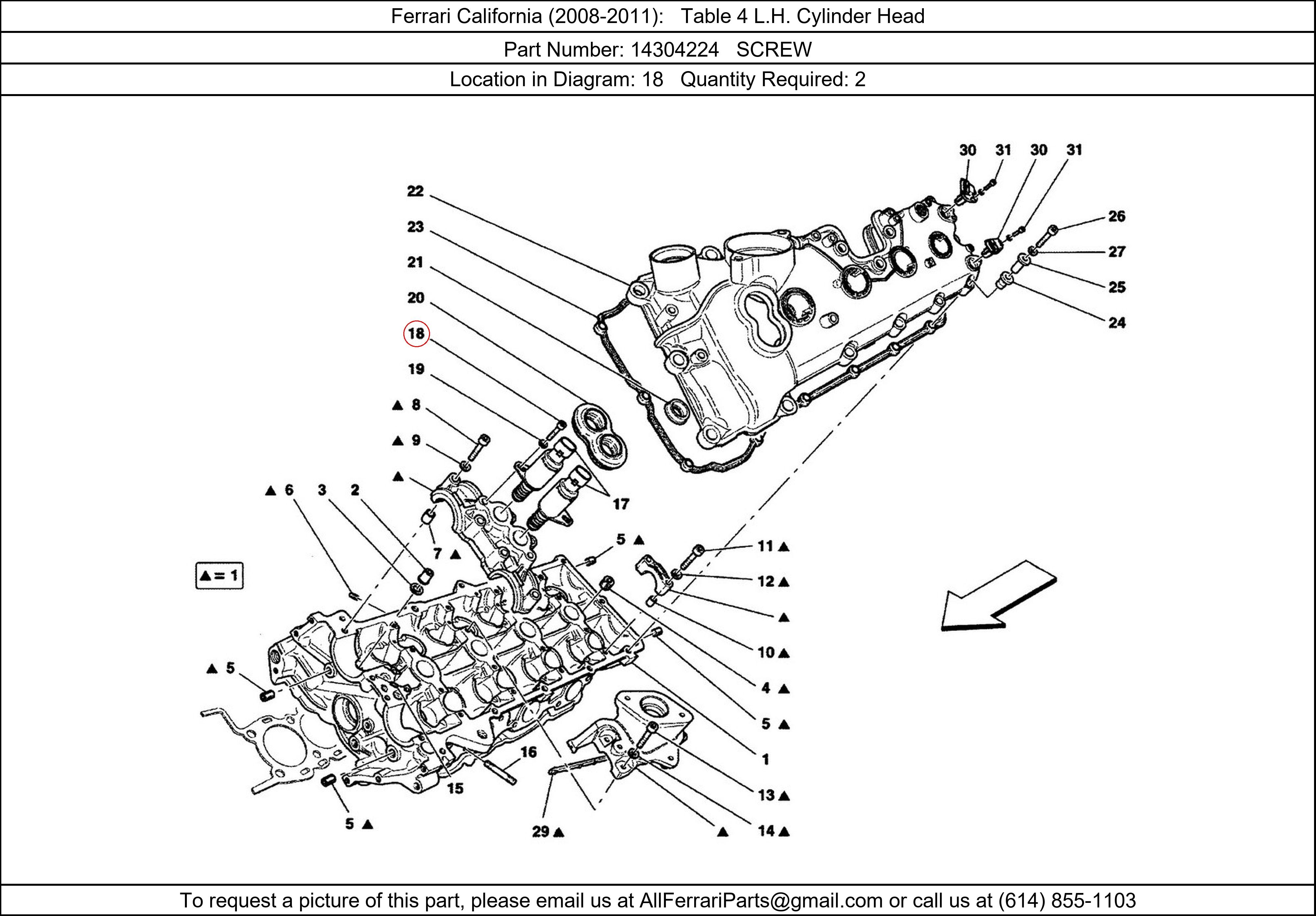 Ferrari Part 14304224