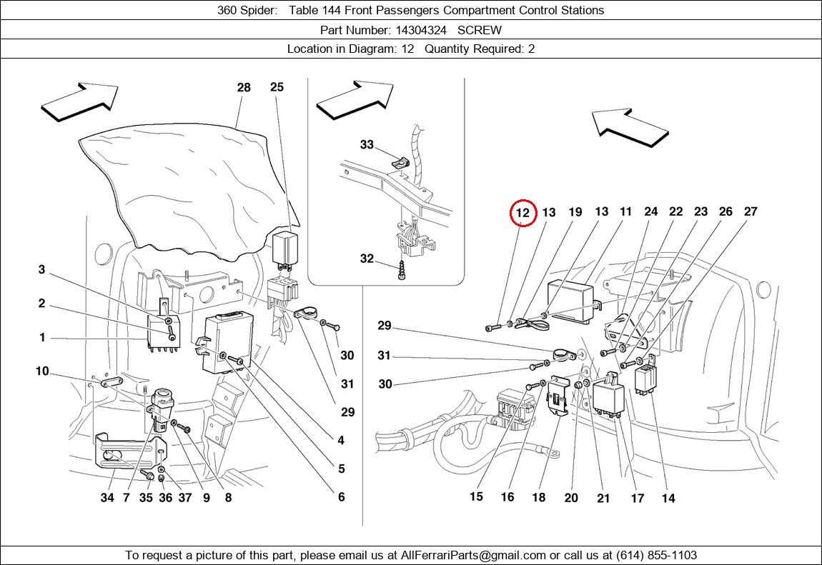 Ferrari Part 14304324