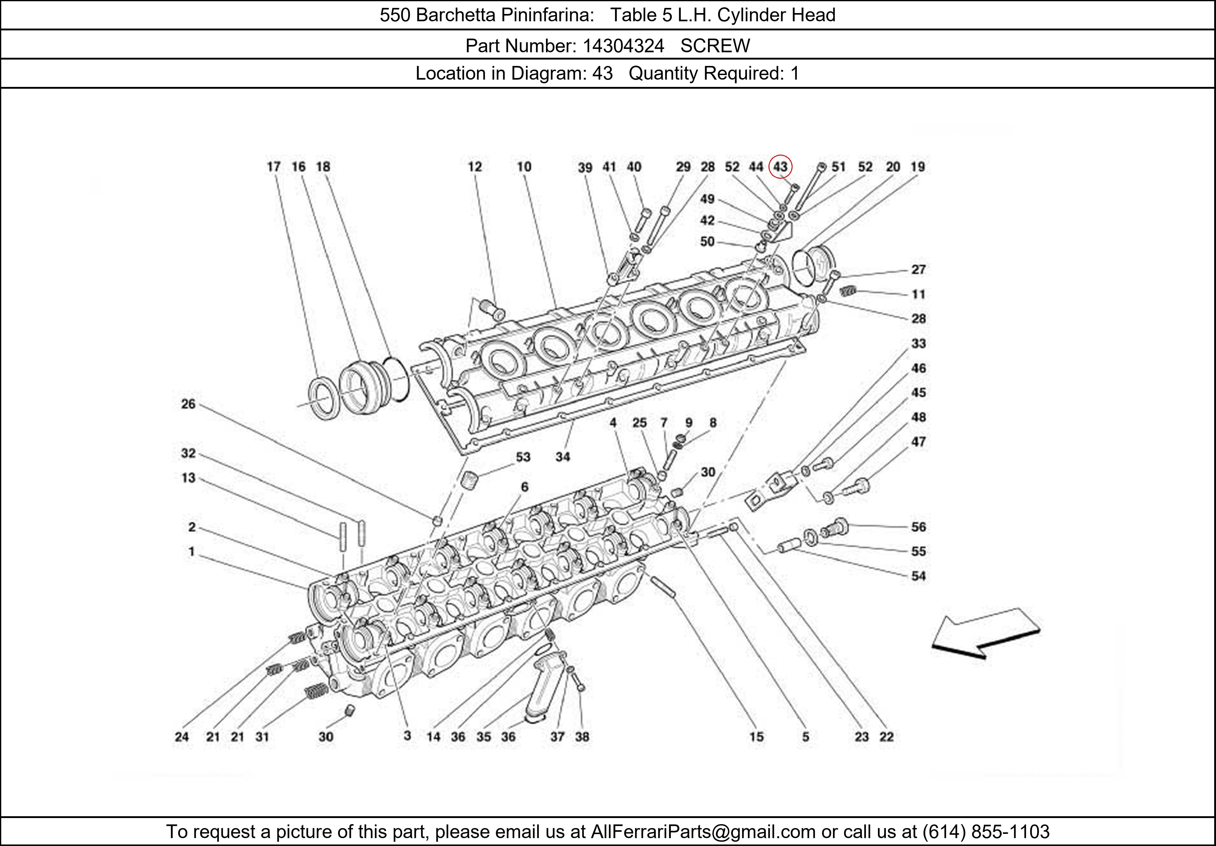 Ferrari Part 14304324