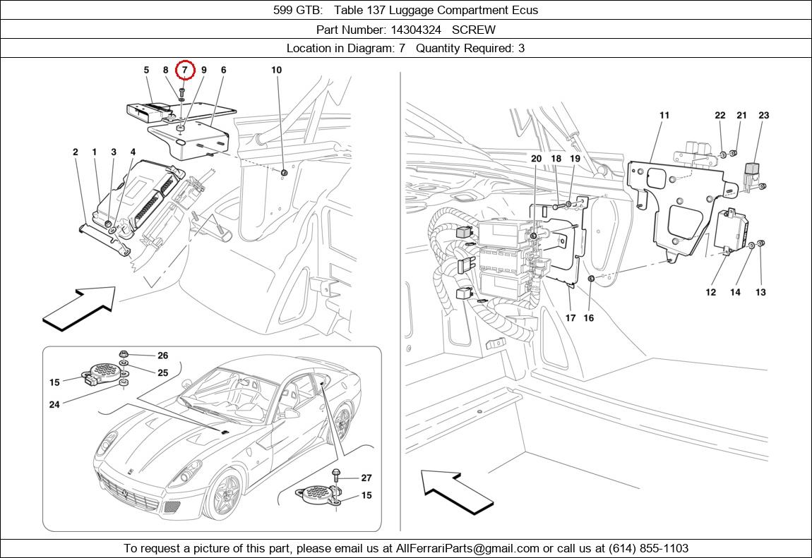 Ferrari Part 14304324