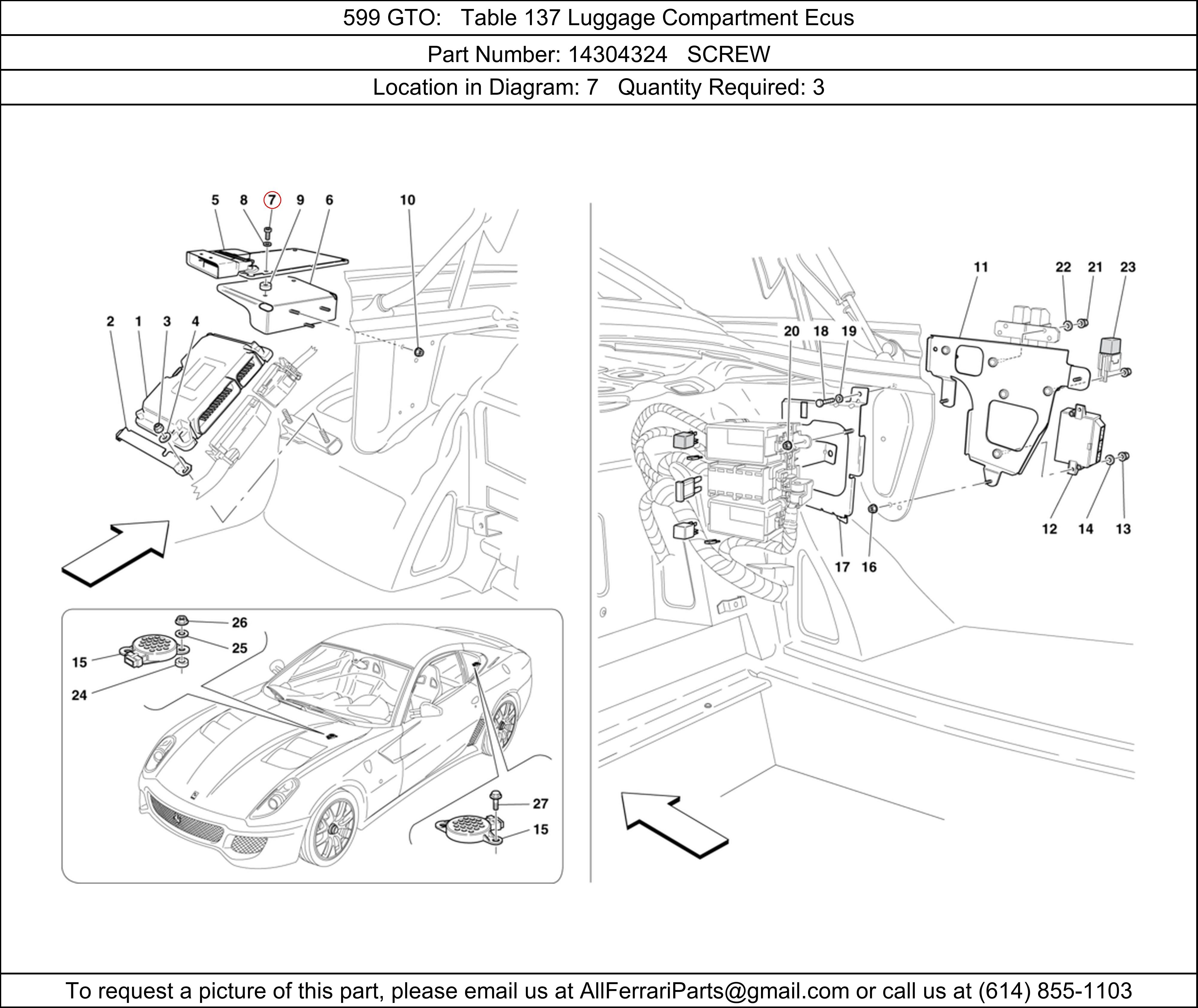 Ferrari Part 14304324