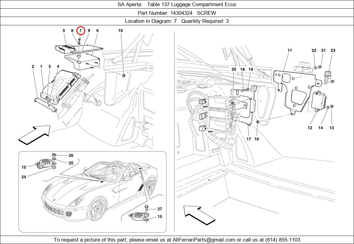 Ferrari Part 14304324