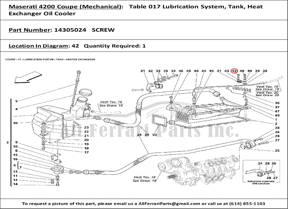 Ferrari Part 14305024