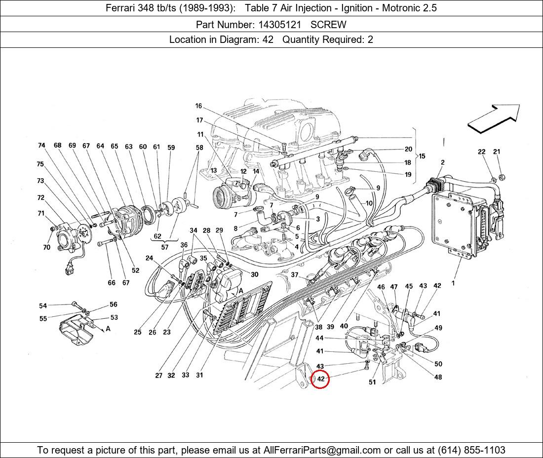 Ferrari Part 14305121