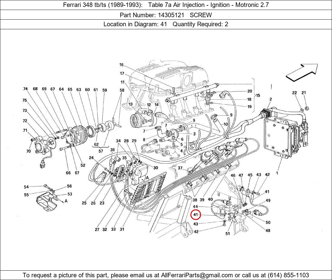 Ferrari Part 14305121