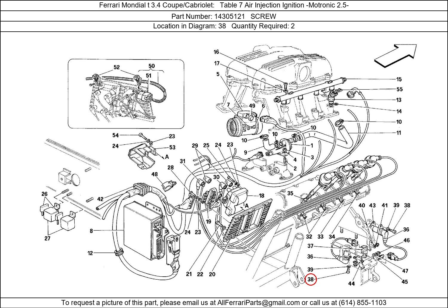 Ferrari Part 14305121