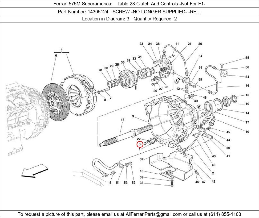 Ferrari Part 14305124