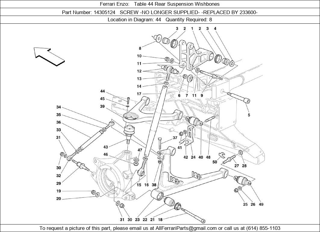 Ferrari Part 14305124