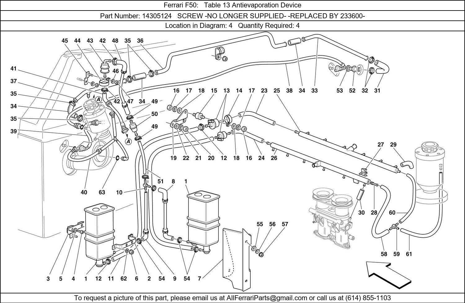 Ferrari Part 14305124