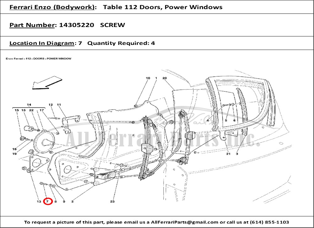 Ferrari Part 14305220