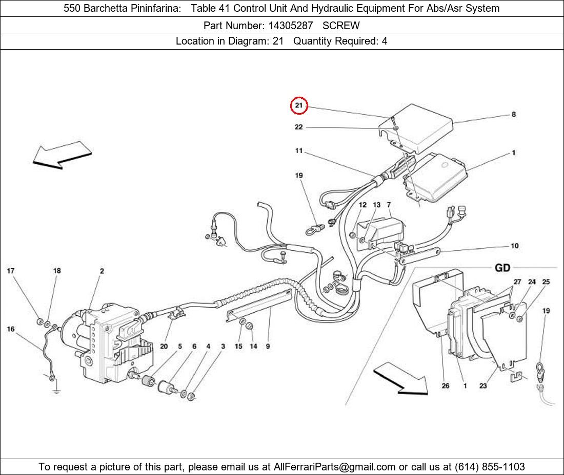 Ferrari Part 14305287