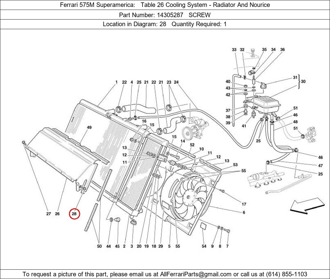 Ferrari Part 14305287