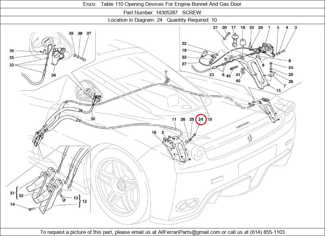 Ferrari Part 14305287