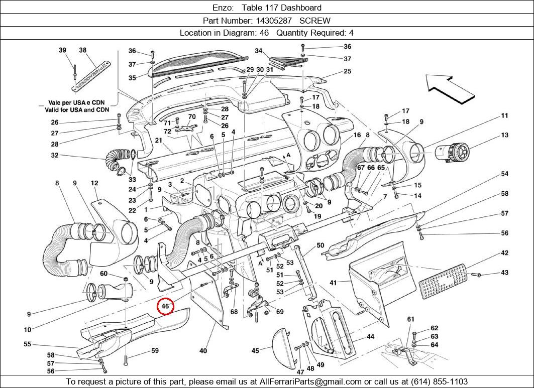 Ferrari Part 14305287