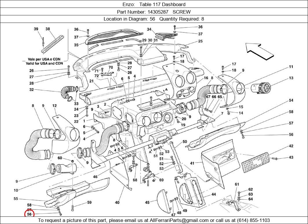 Ferrari Part 14305287