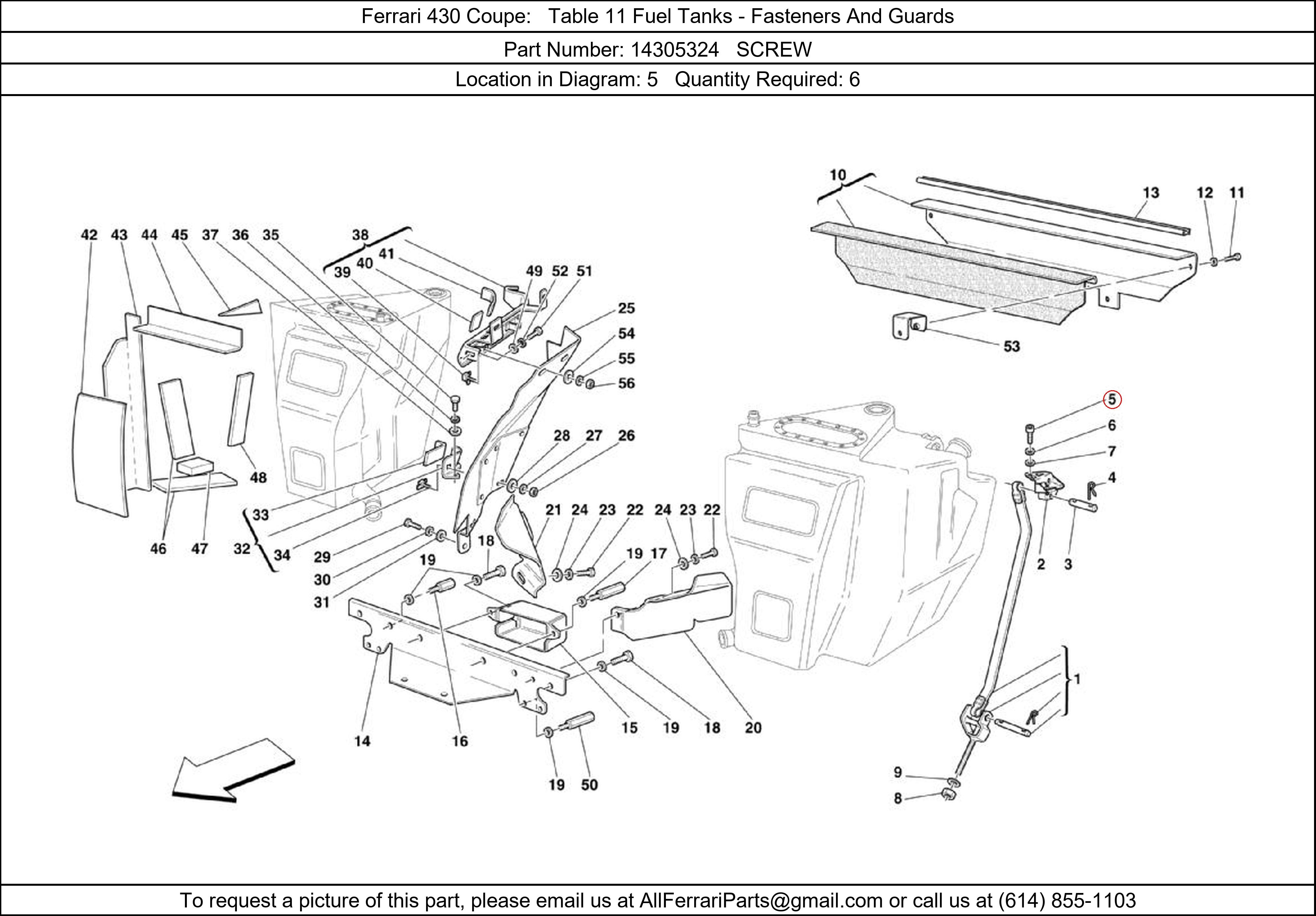 Ferrari Part 14305324