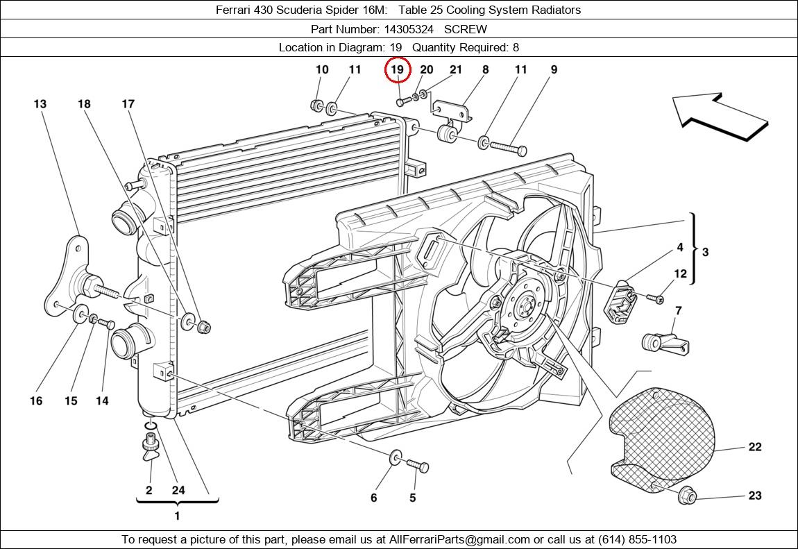 Ferrari Part 14305324