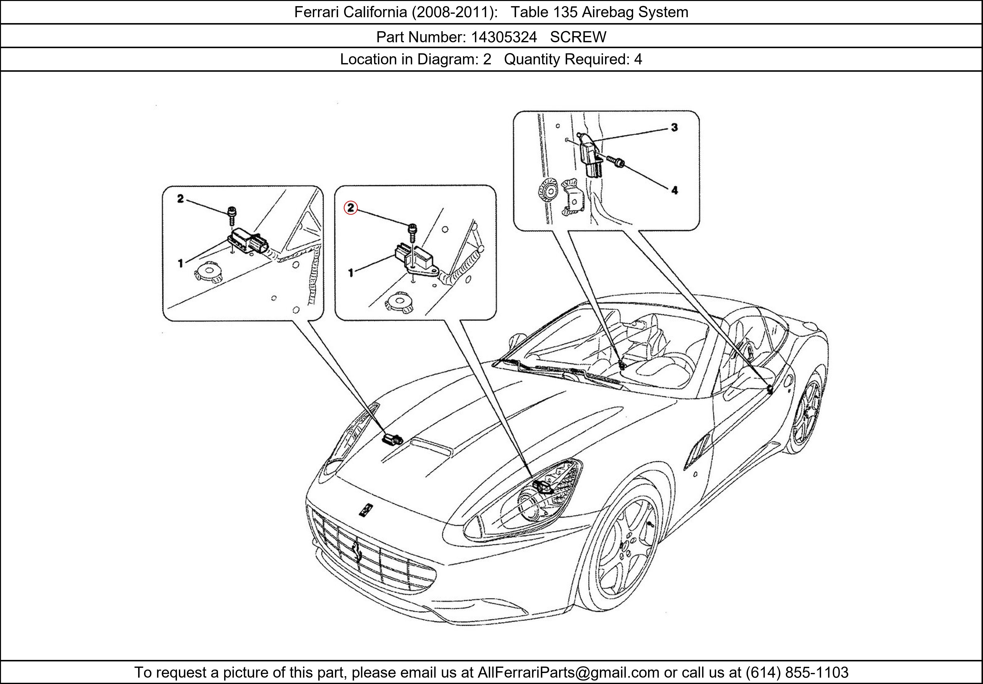 Ferrari Part 14305324