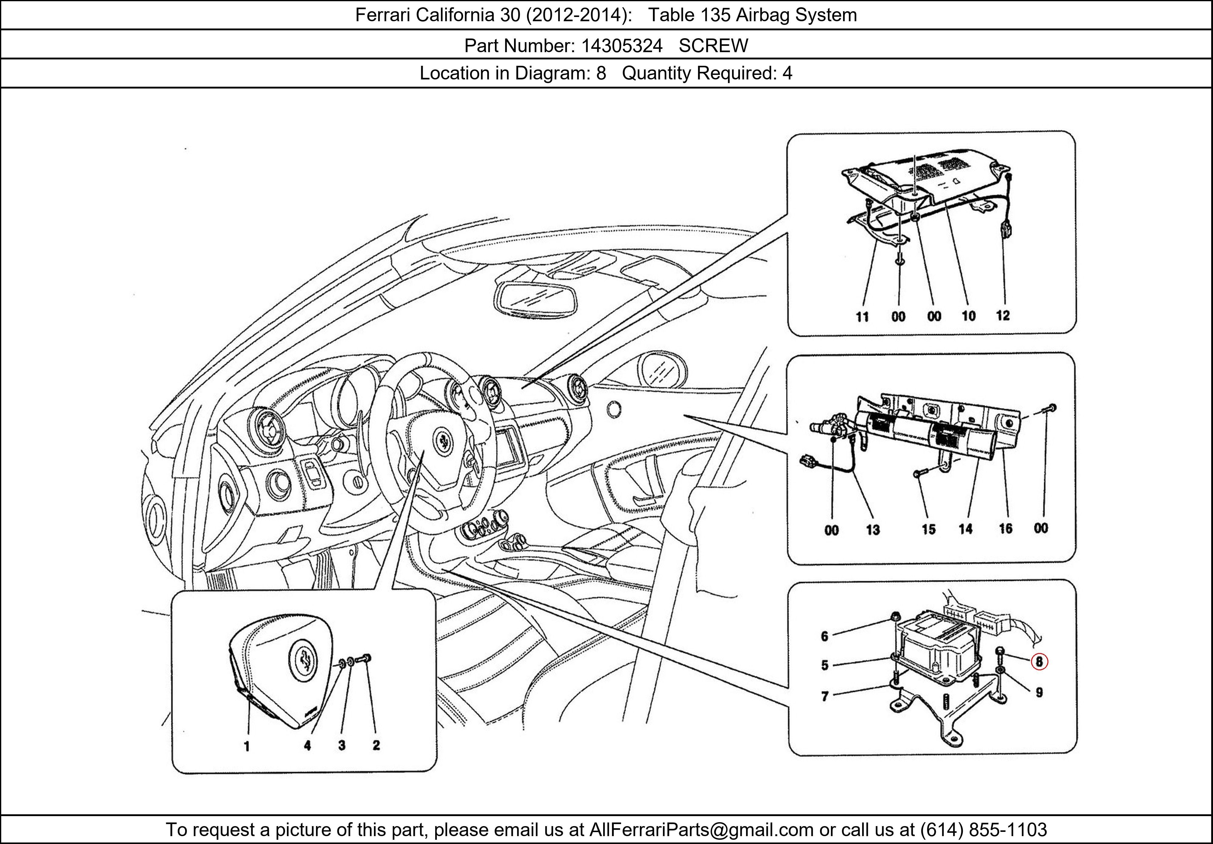 Ferrari Part 14305324