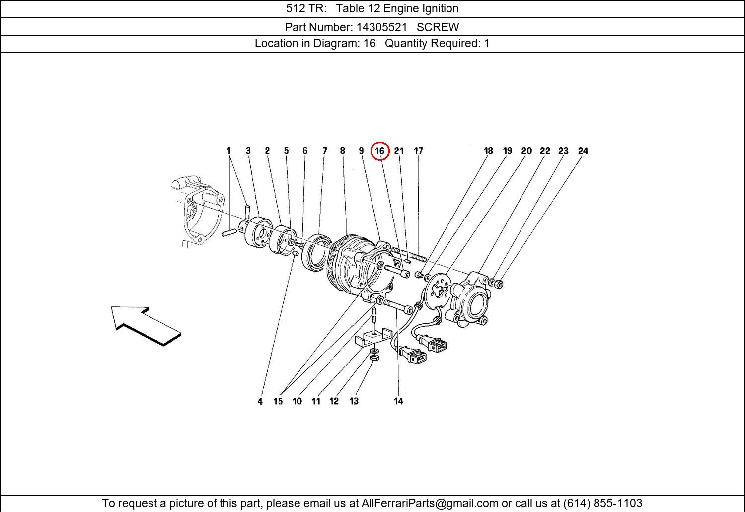 Ferrari Part 14305521