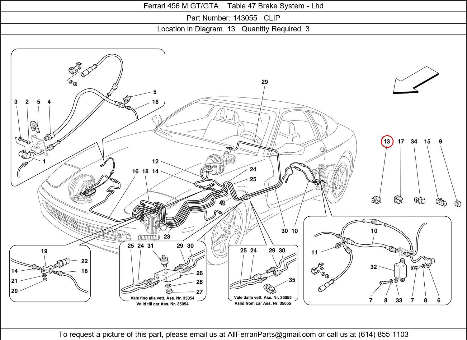 Ferrari Part 143055