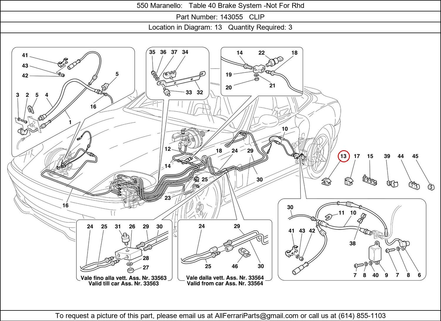 Ferrari Part 143055