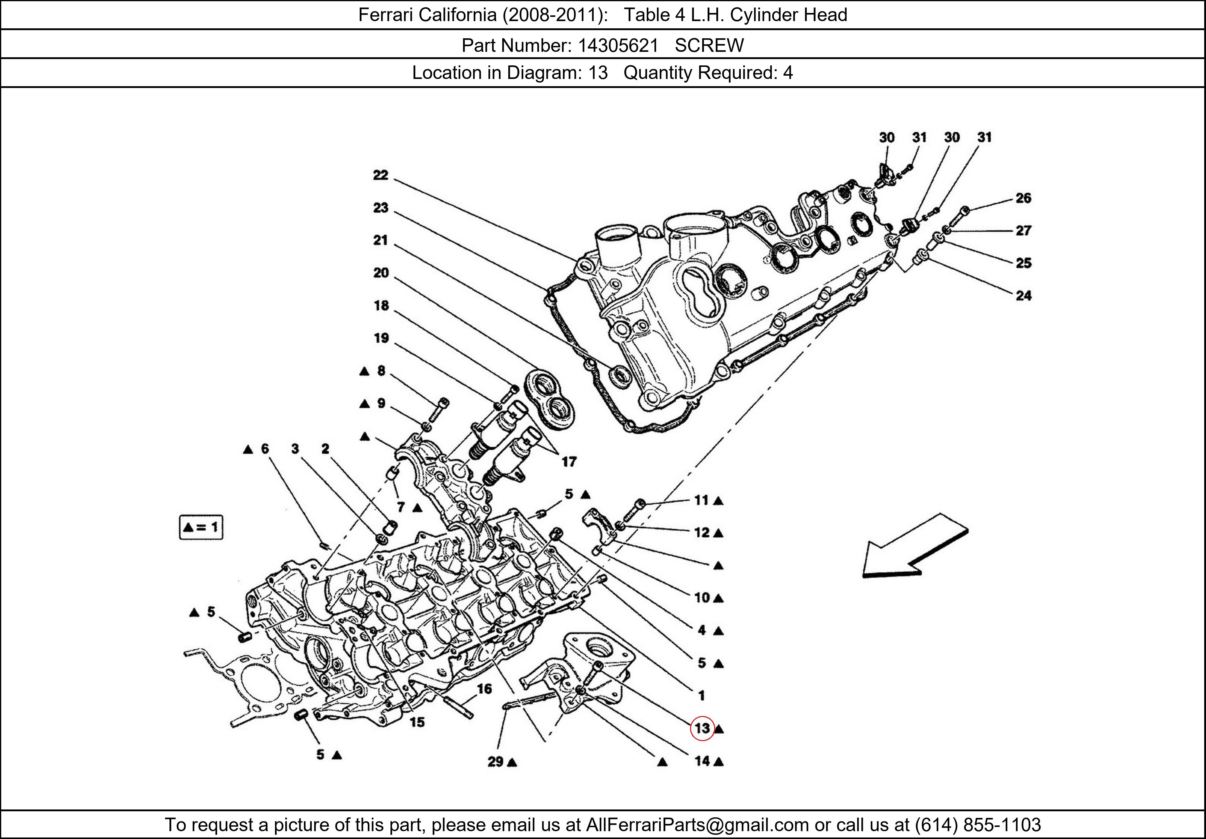 Ferrari Part 14305621