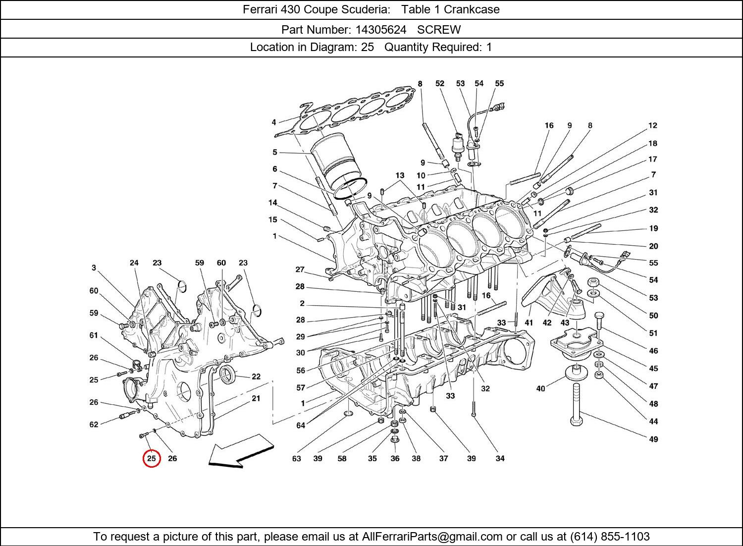 Ferrari Part 14305624