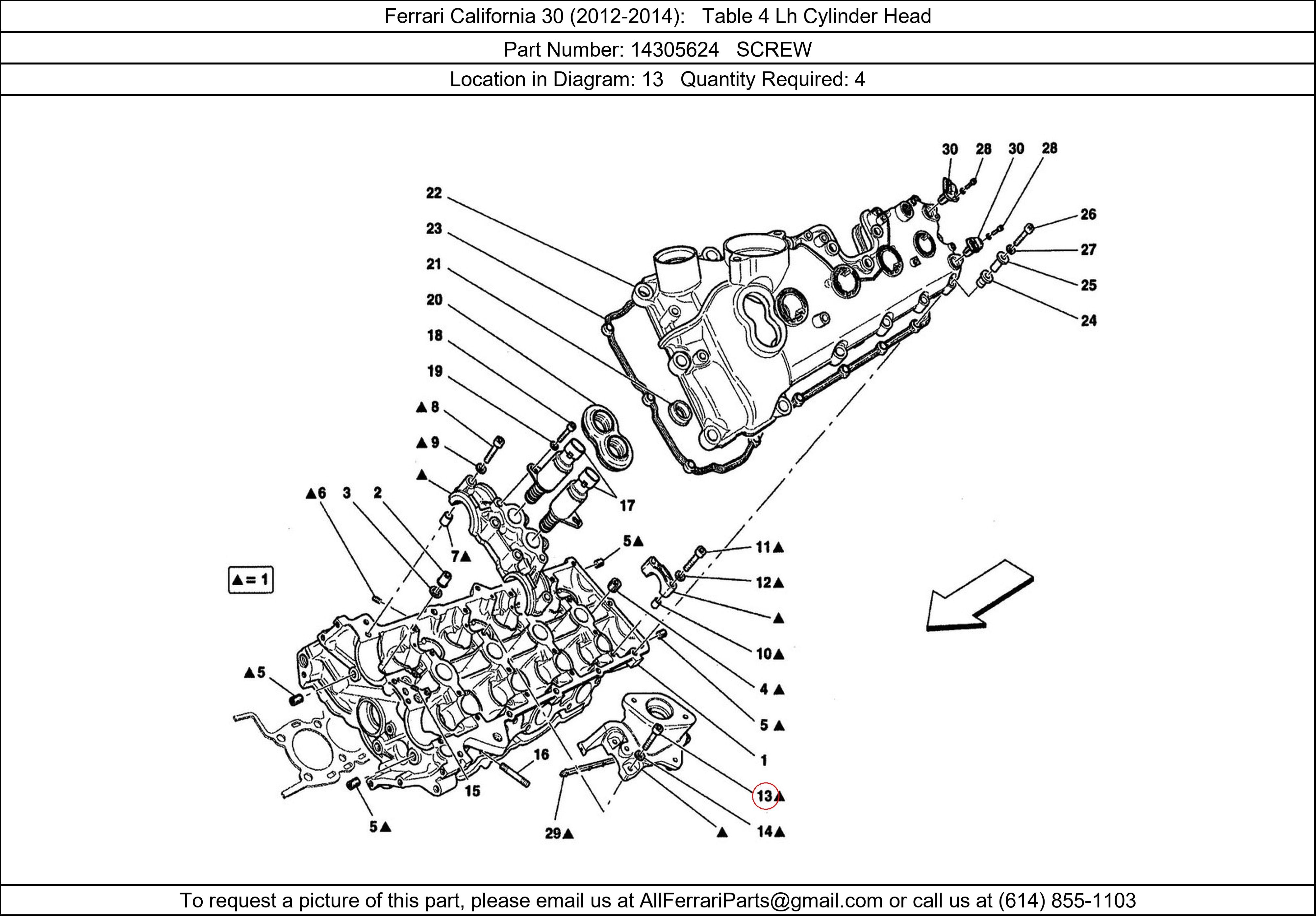 Ferrari Part 14305624