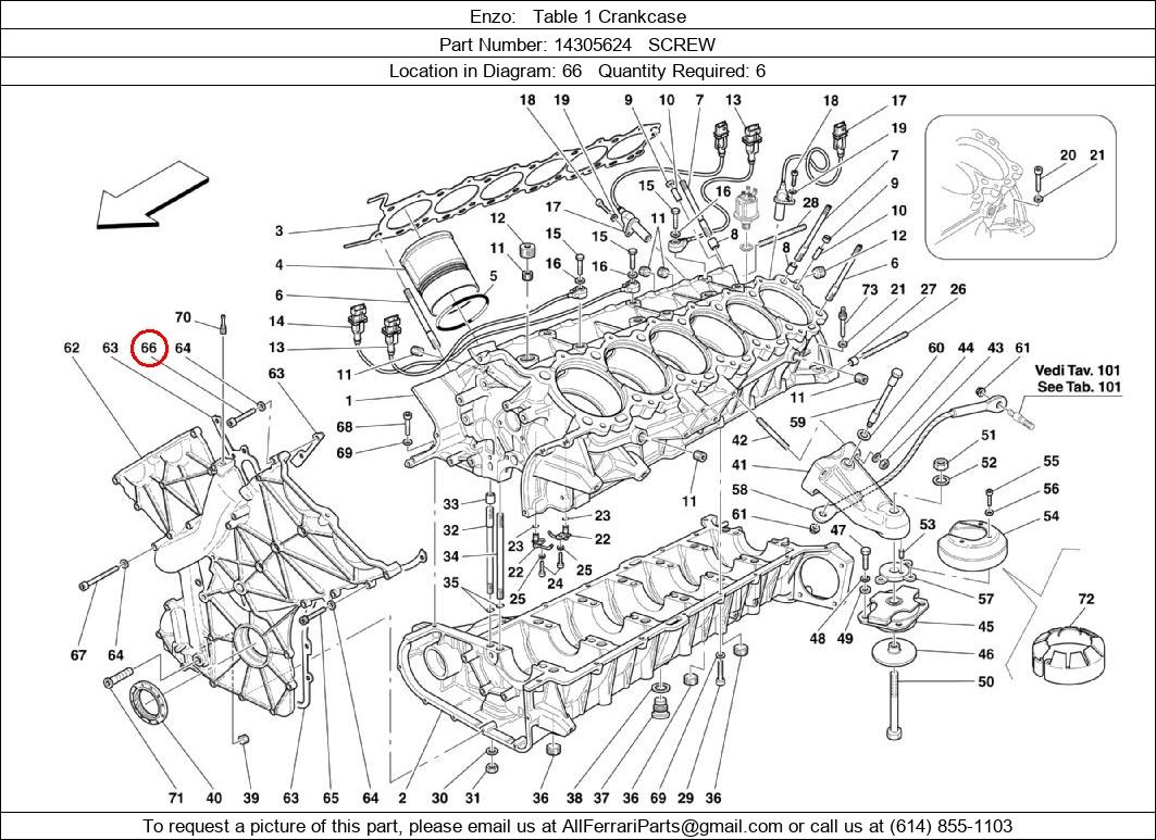 Ferrari Part 14305624