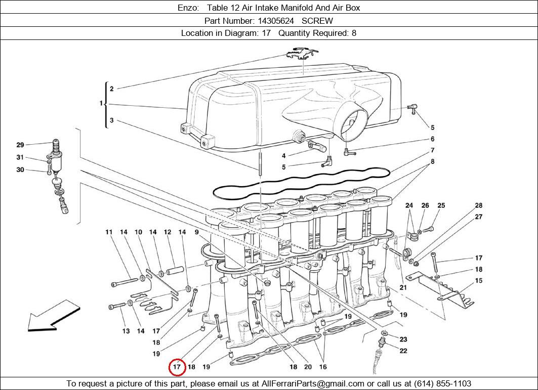 Ferrari Part 14305624