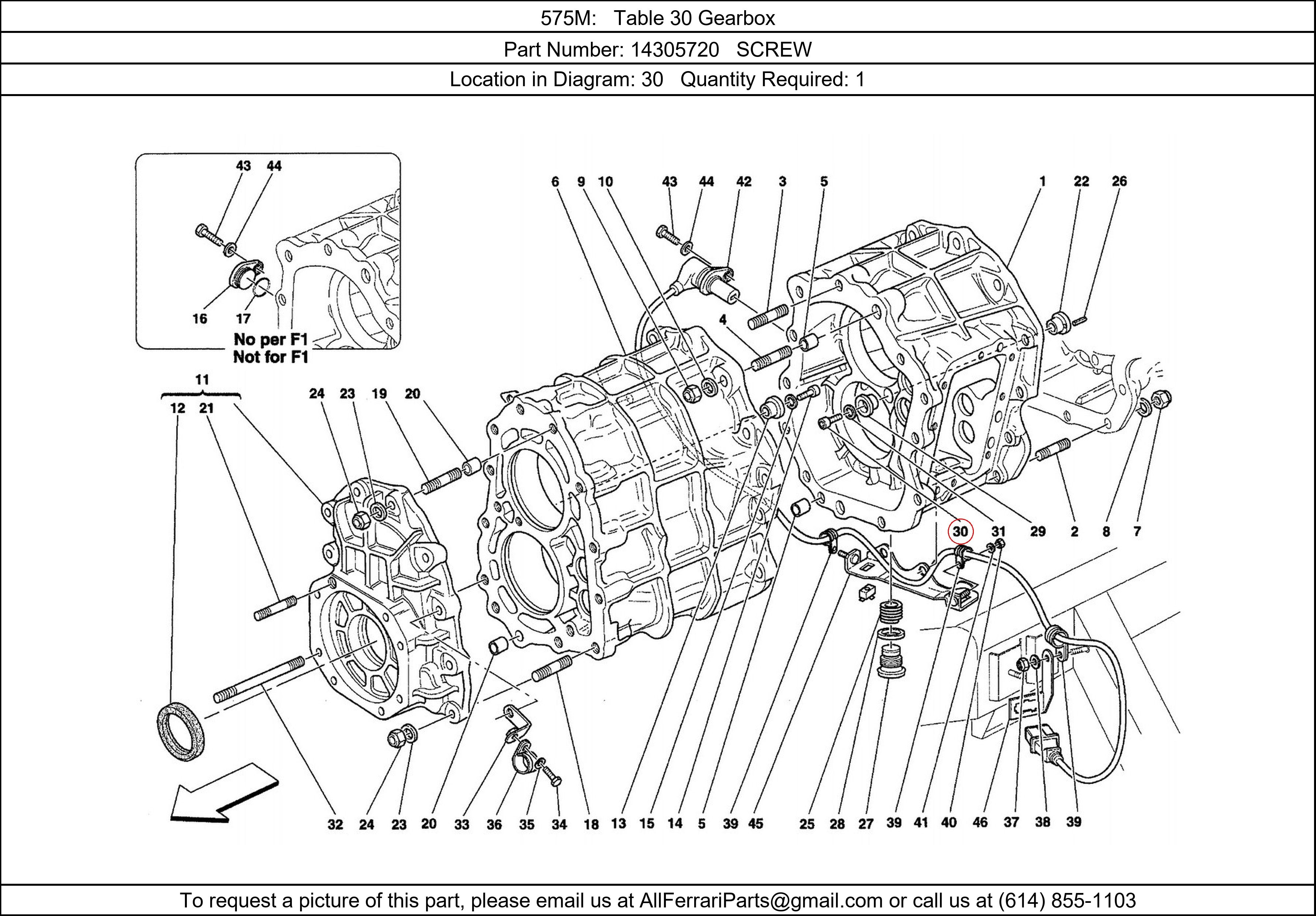 Ferrari Part 14305720