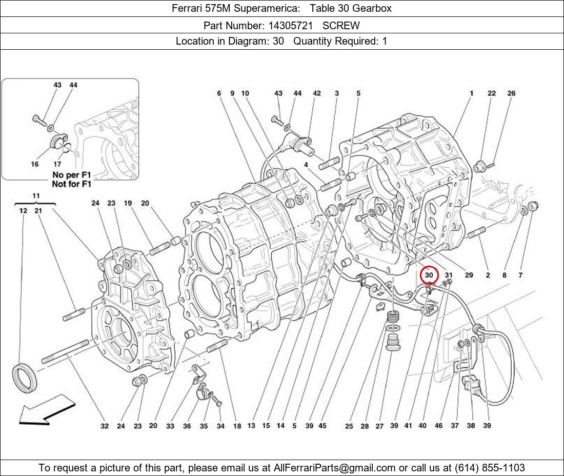 Ferrari Part 14305721