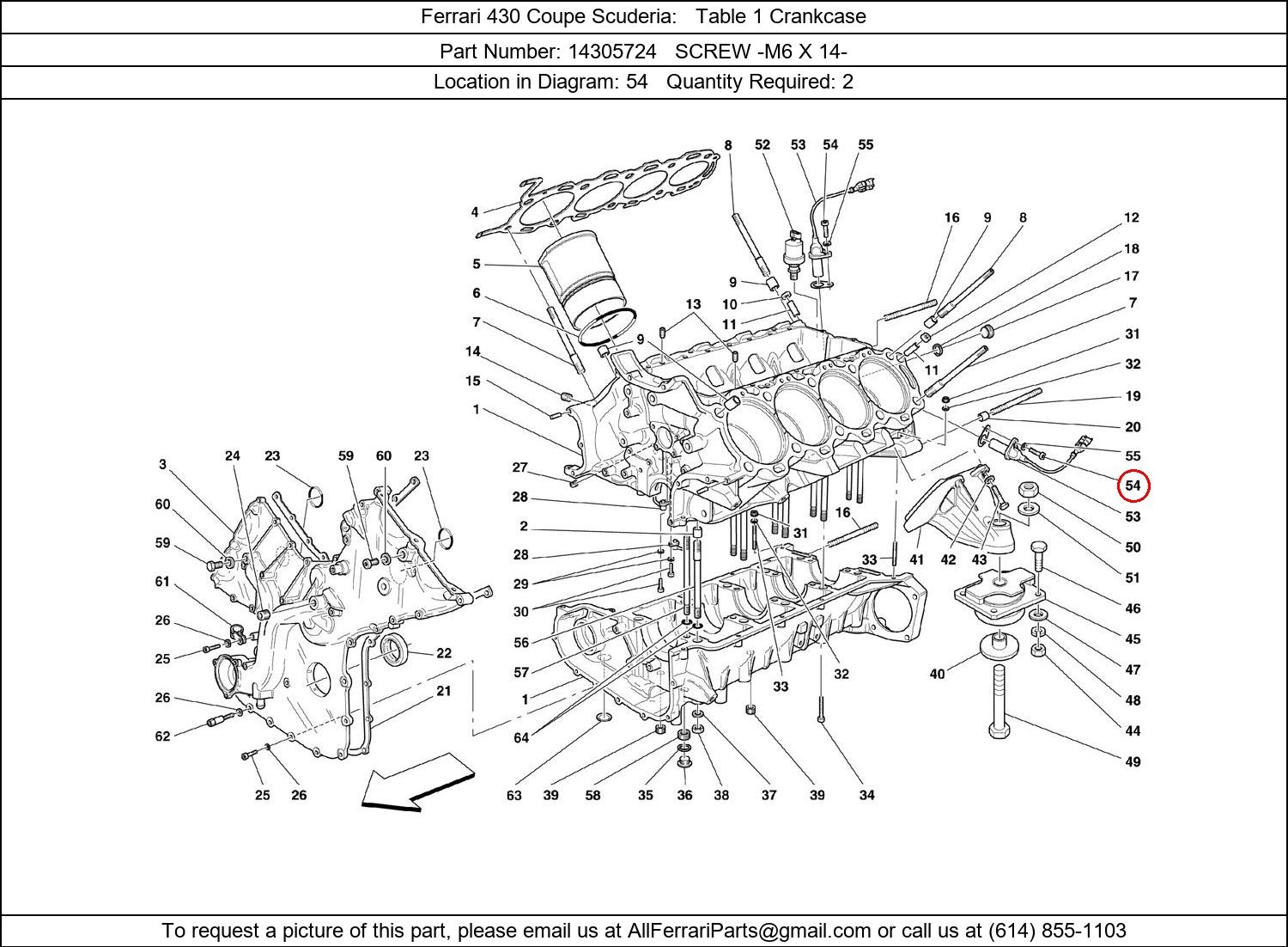 Ferrari Part 14305724