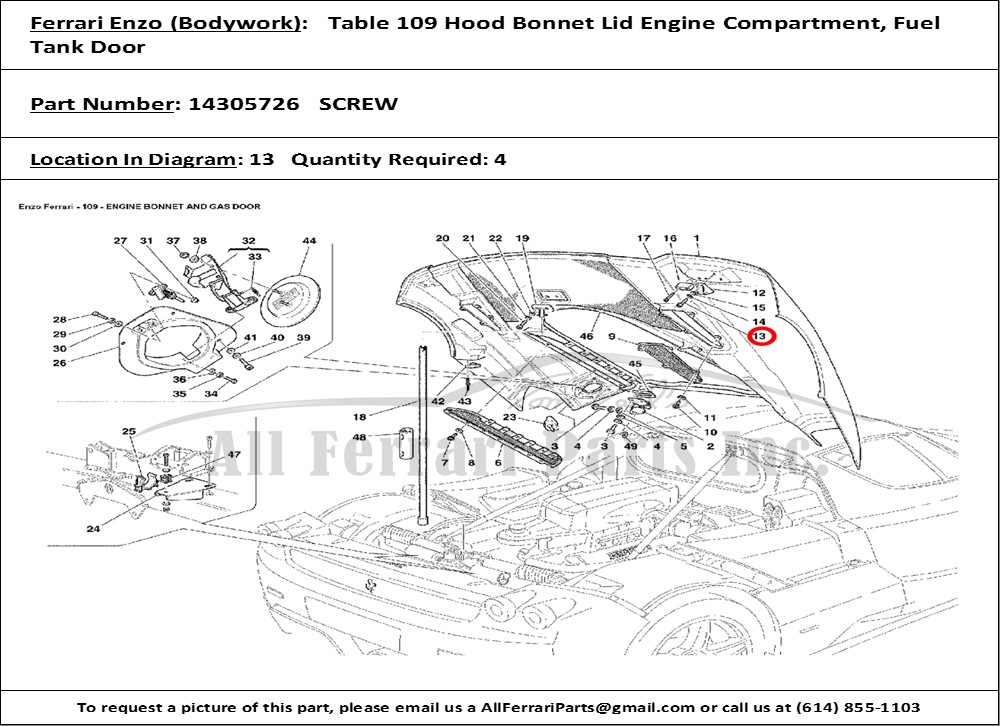 Ferrari Part 14305726