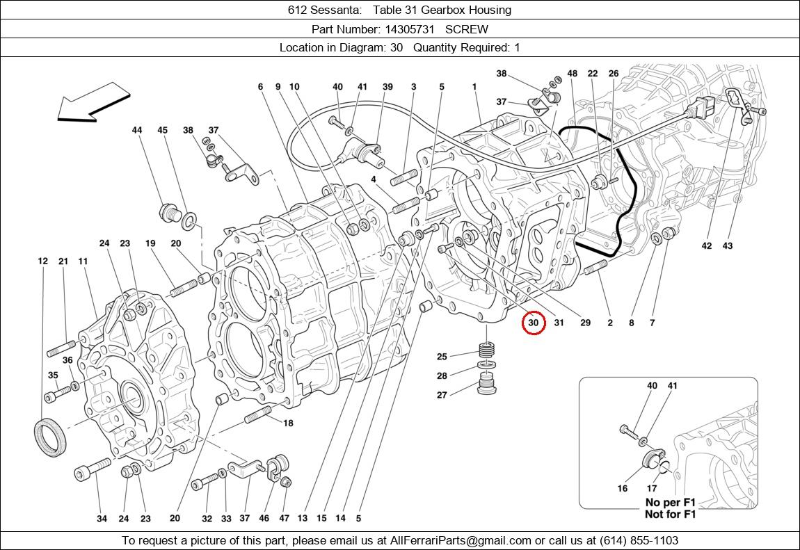Ferrari Part 14305731