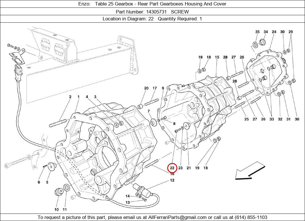 Ferrari Part 14305731