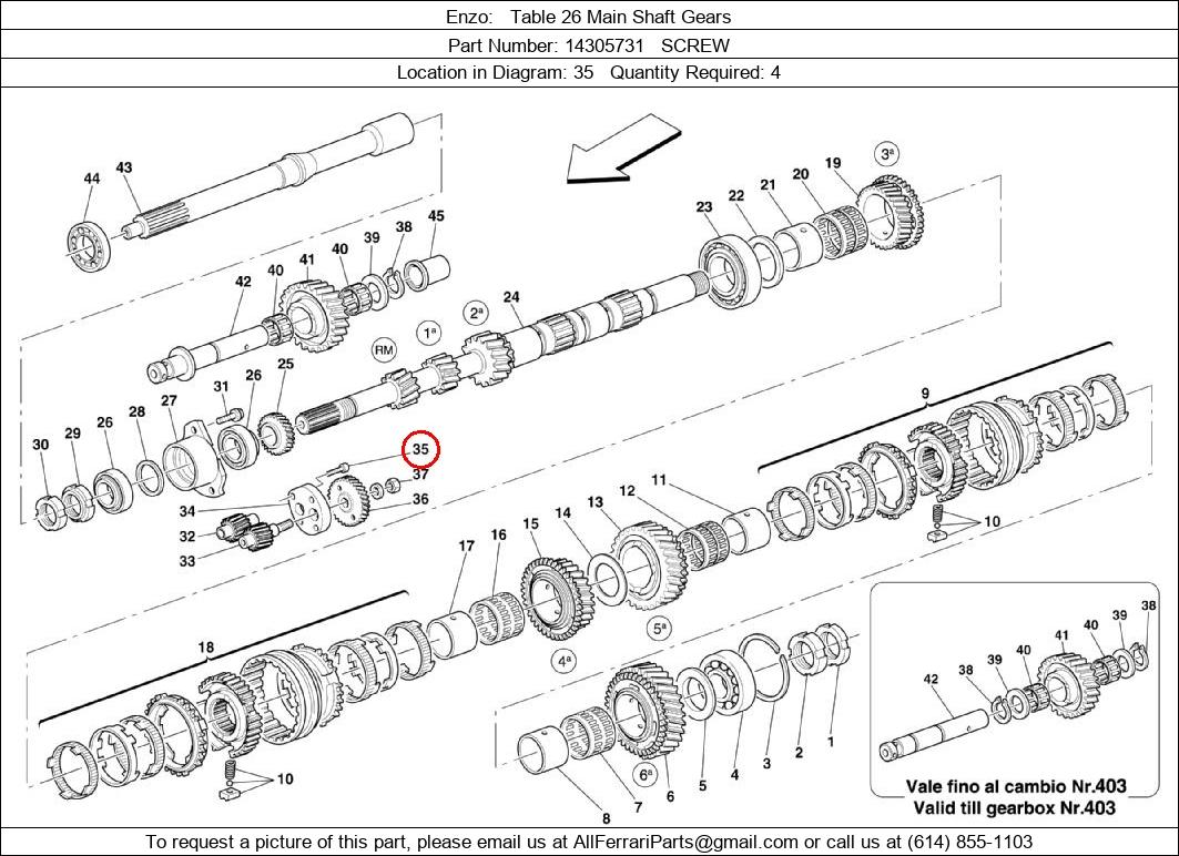 Ferrari Part 14305731