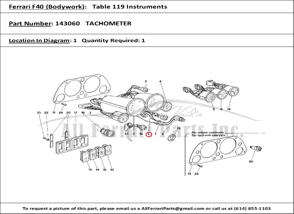 Ferrari Part 143060