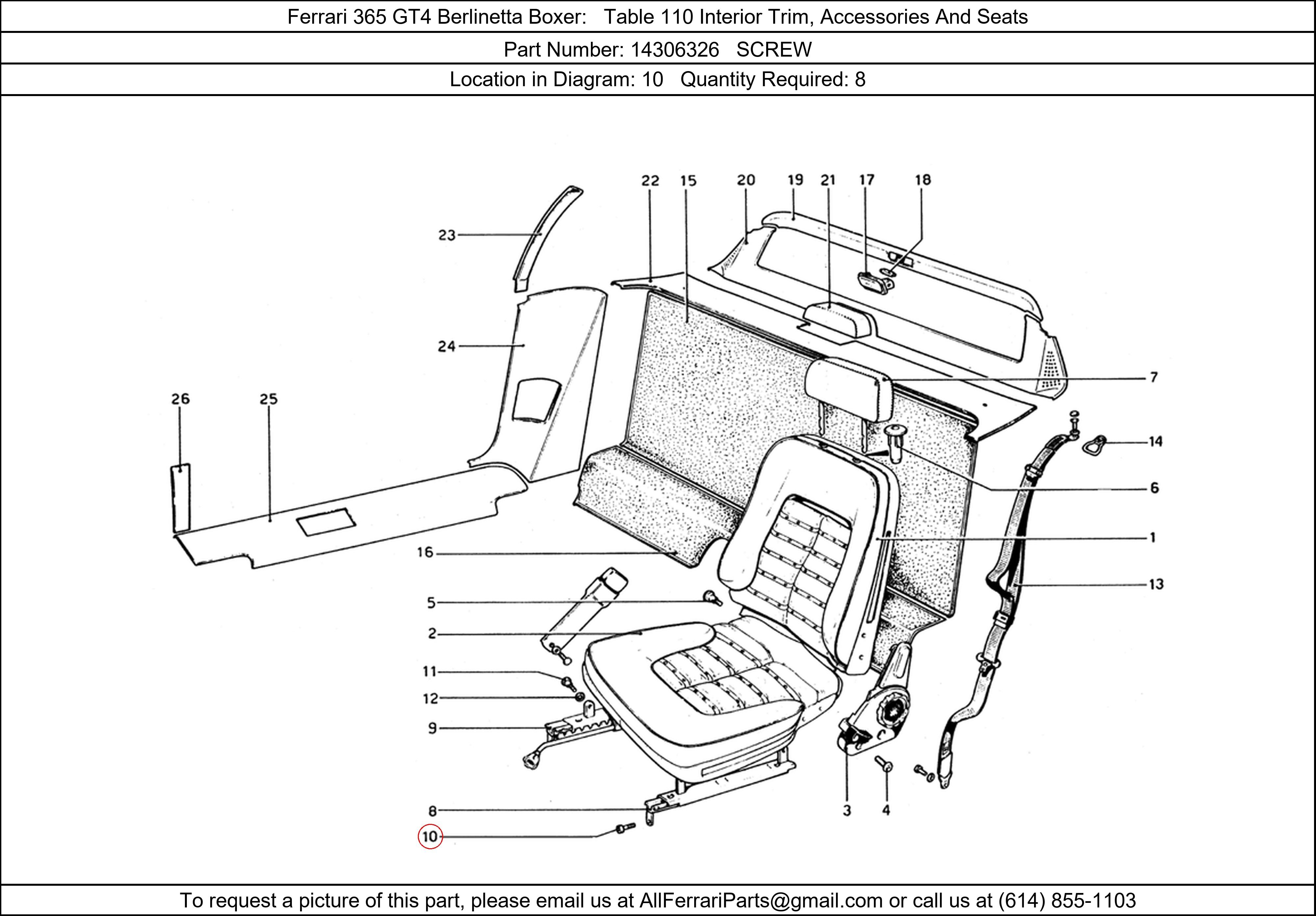 Ferrari Part 14306326